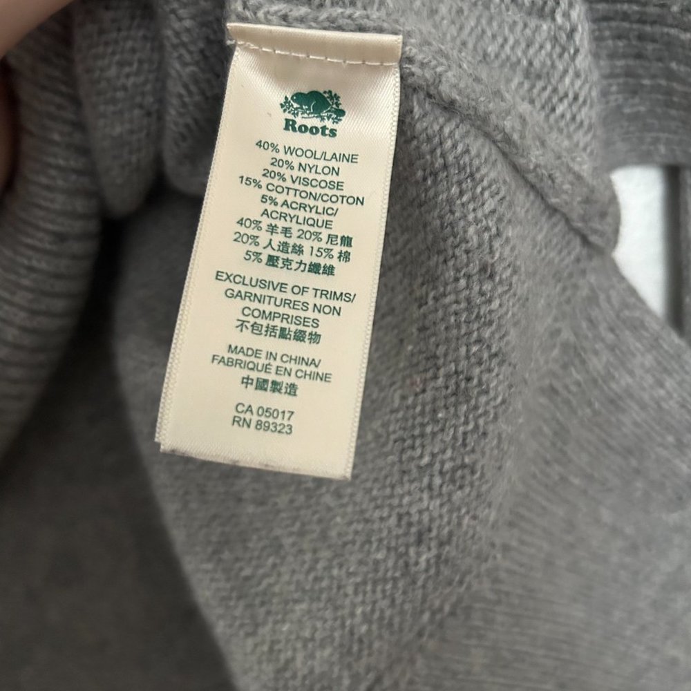 Roots Cropped Wool Sweater - Picture 4 of 4